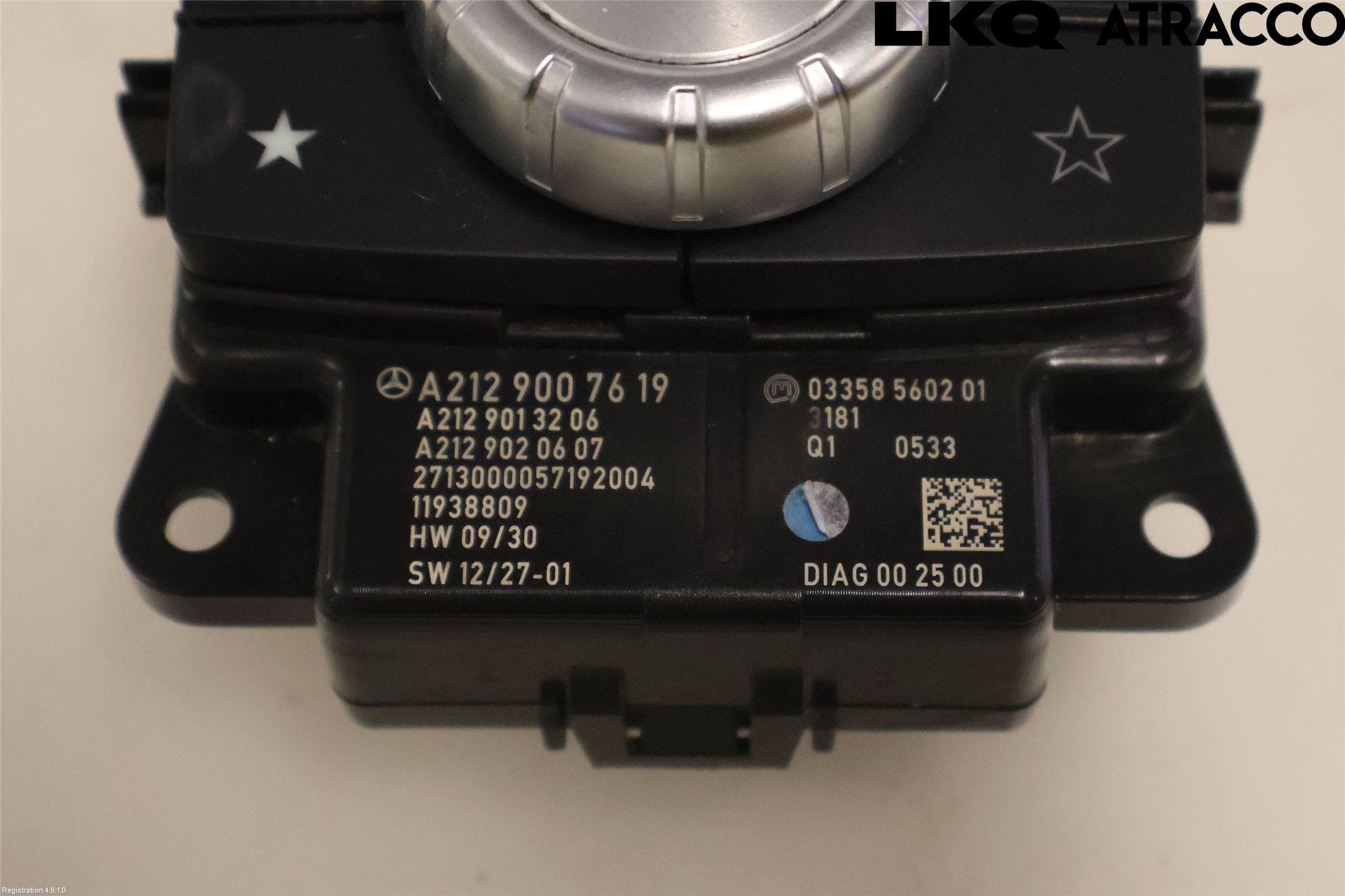 Mercedes-Benz MB E-KLASS (W212) 09-16 Strömställare Multifunktion