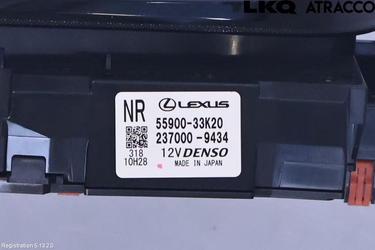 Lexus ES 250/300/330 Ac Styrenhet Ac Manöveren