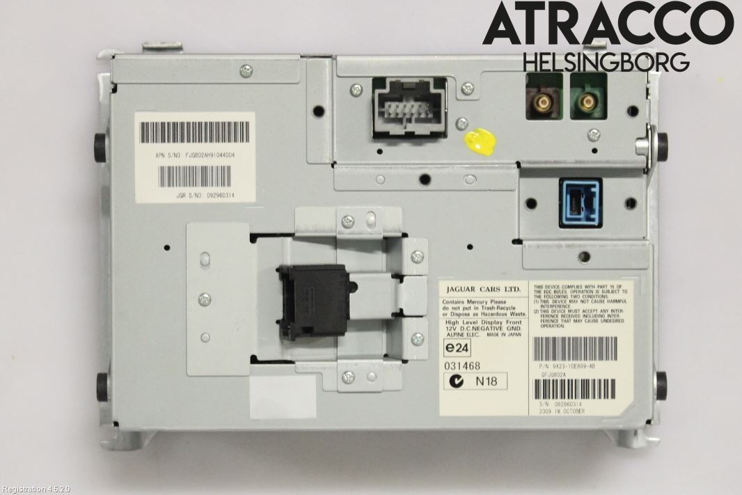 Jaguar XF 08-15 Multifunktionsdisplay