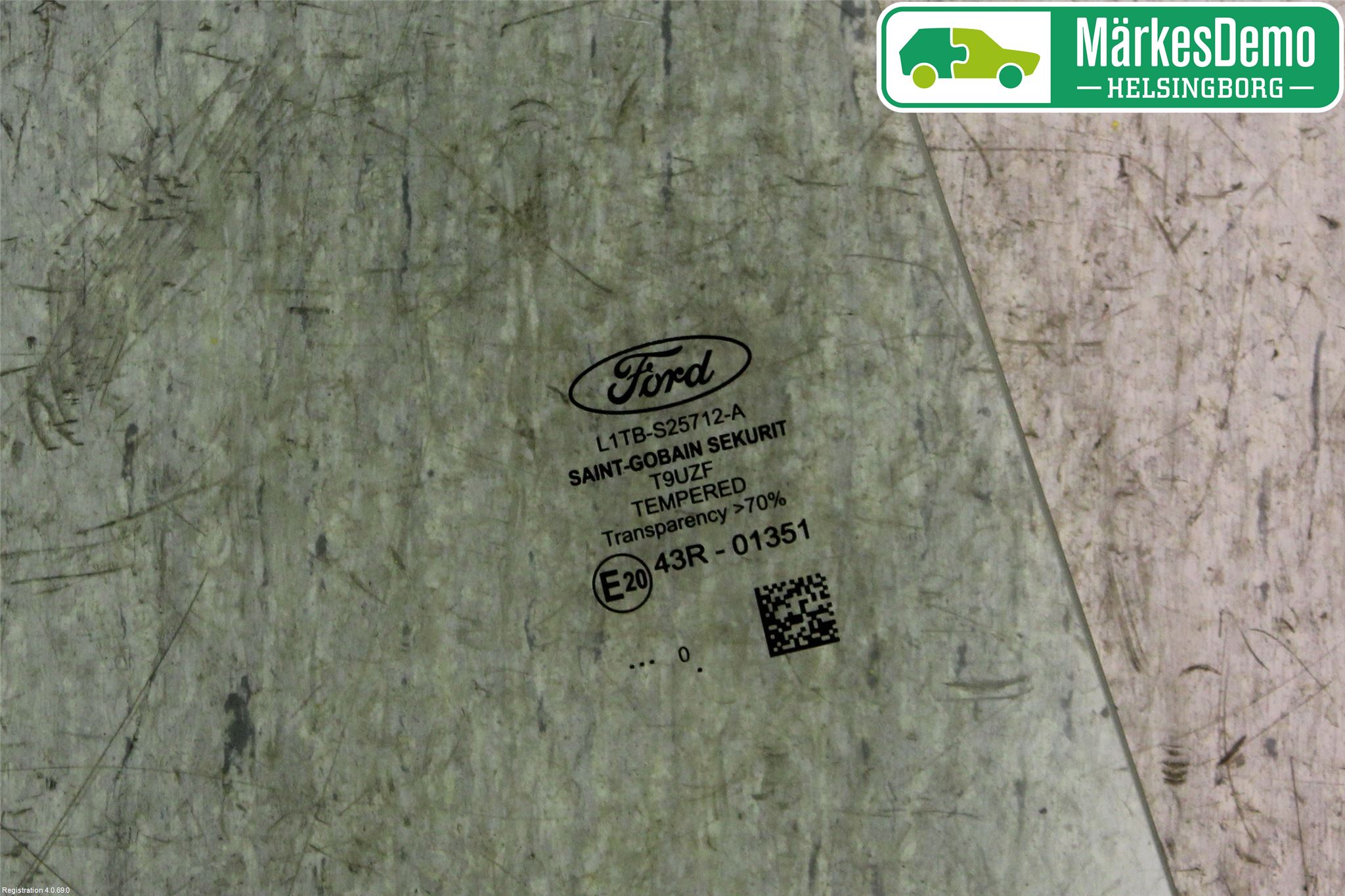 Ford PUMA/ELECTRIC 20- Dörruta Bak Höger