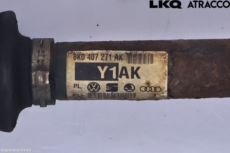 Audi A5 07-16 Drivaxel Fram Vänster