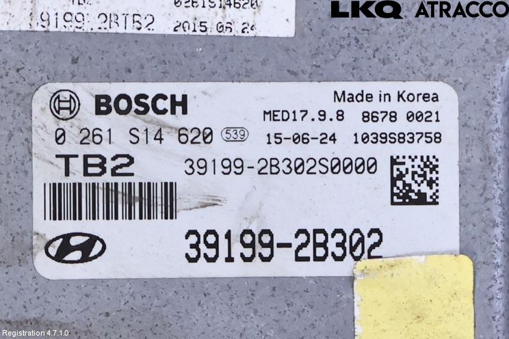 Hyundai TUCSON 05- Styrenhet Insprut Bensin