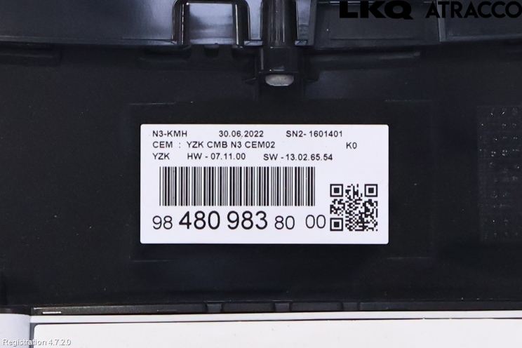 Toyota PROACE II 16- Instrument Komb