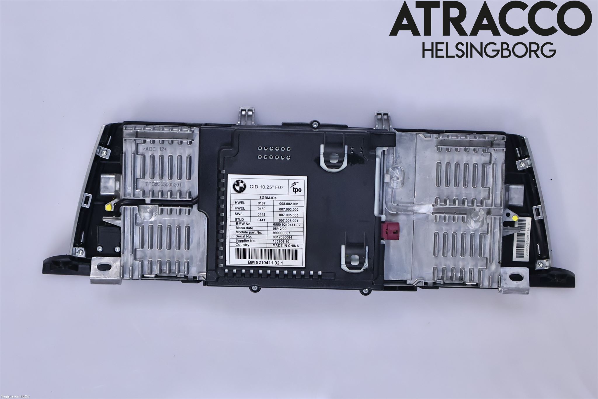 BMW 5 GT F07 09-17 Multifunktionsdisplay