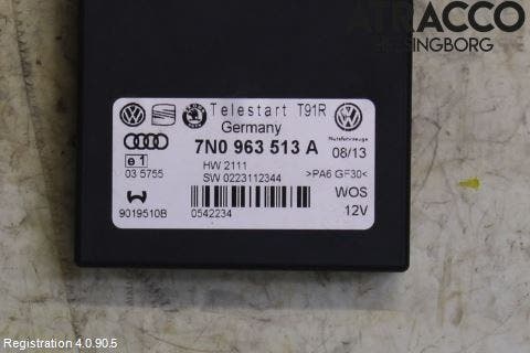 Volkswagen VW PASSAT 11-14 Styrenhet Bensin-Dieselvärmare