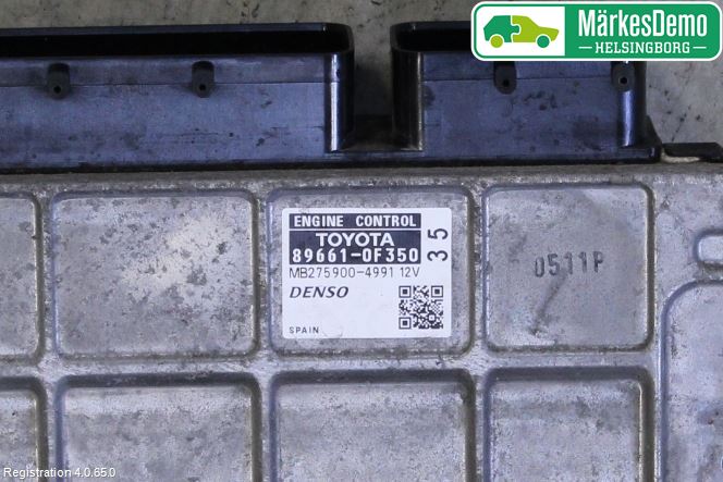 Toyota VERSO 09-18 Styrenhet Inspump Diesel