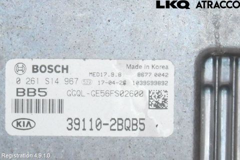 Kia SPORTAGE (QL) 16-21 Styrenhet Insprut Bensin