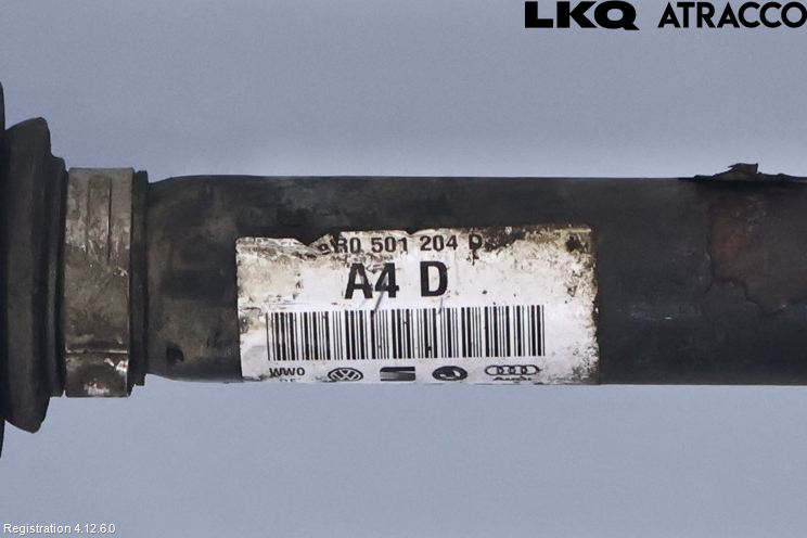 Audi A6/S6 4G 11-18 Drivaxel Bak Höger