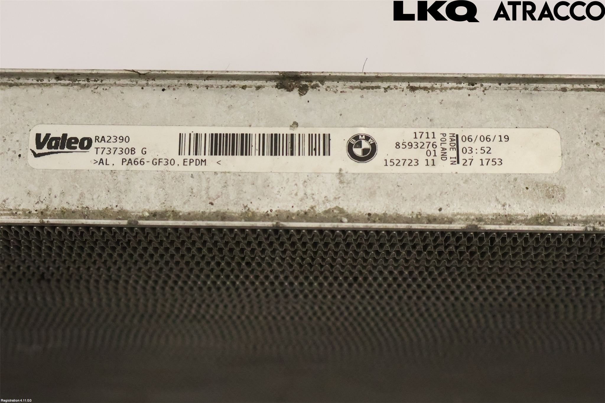BMW 3 G20/G21/G80/G81 19- Kylare Aut