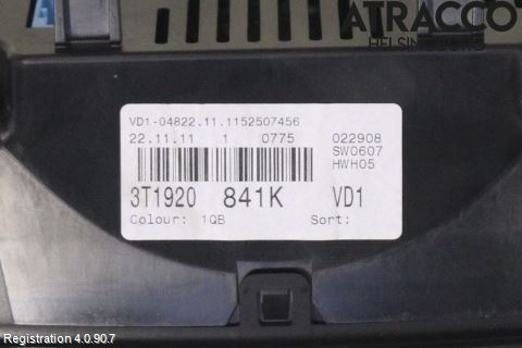 Skoda SUPERB 09-15 Instrument Komb