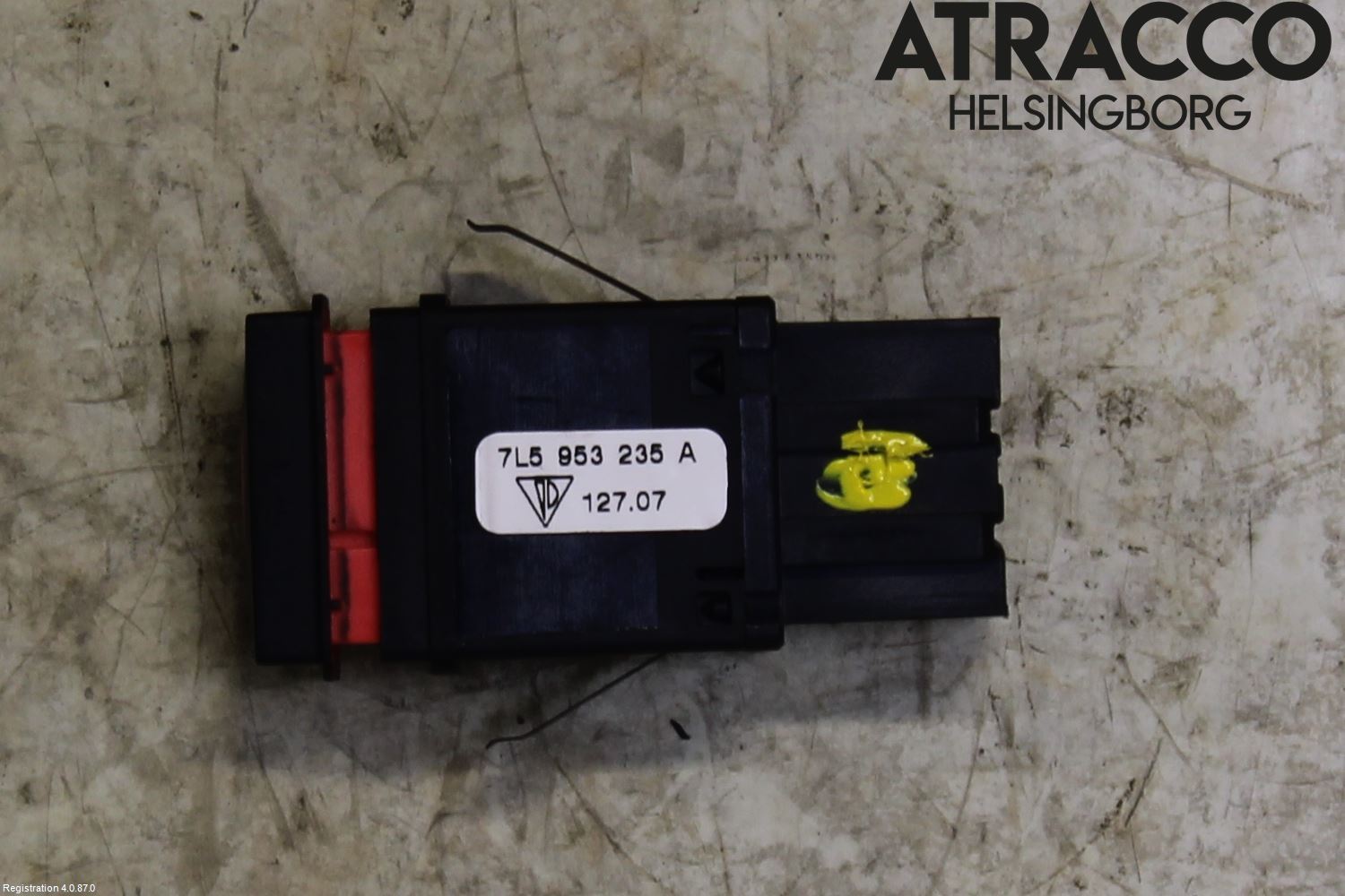 Porsche CAYENNE 03- Strömställare Varnings