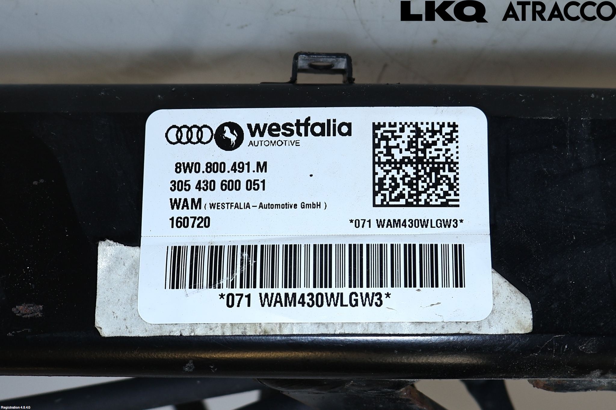 Audi A4/S4 B9 16-19 Dragkrok