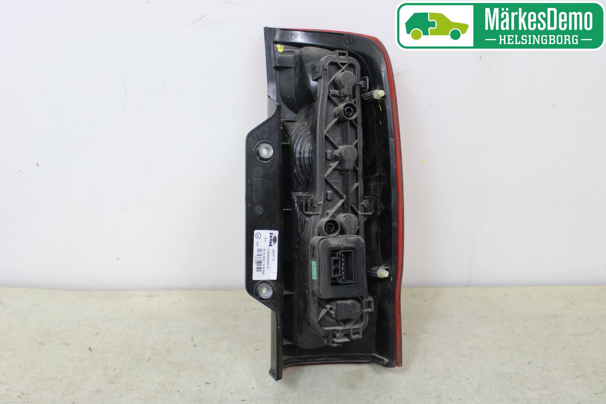 Citroen NEMO Bakljus Vänster