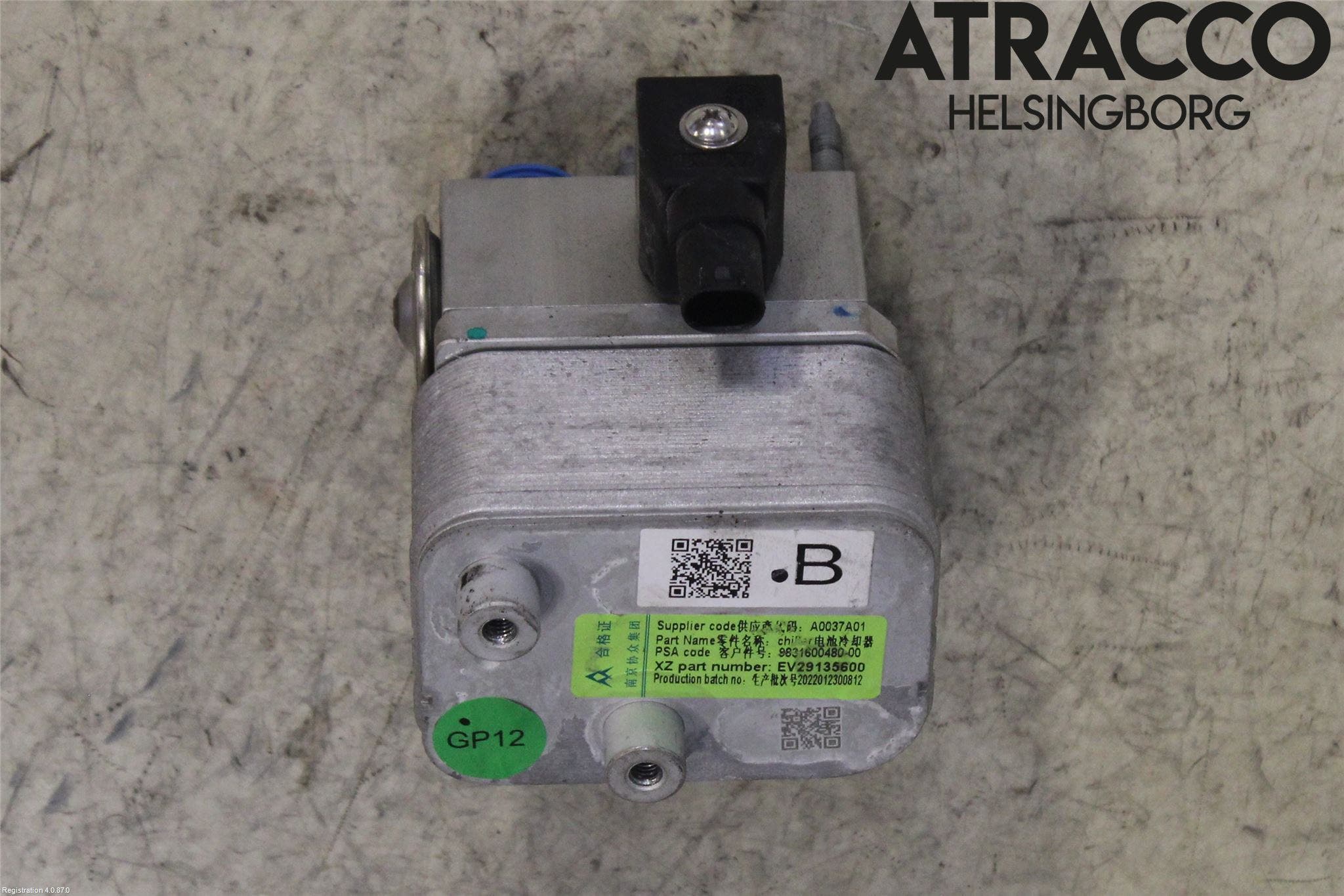 Peugeot 208/E-208 20- Värmekammare-Växlare