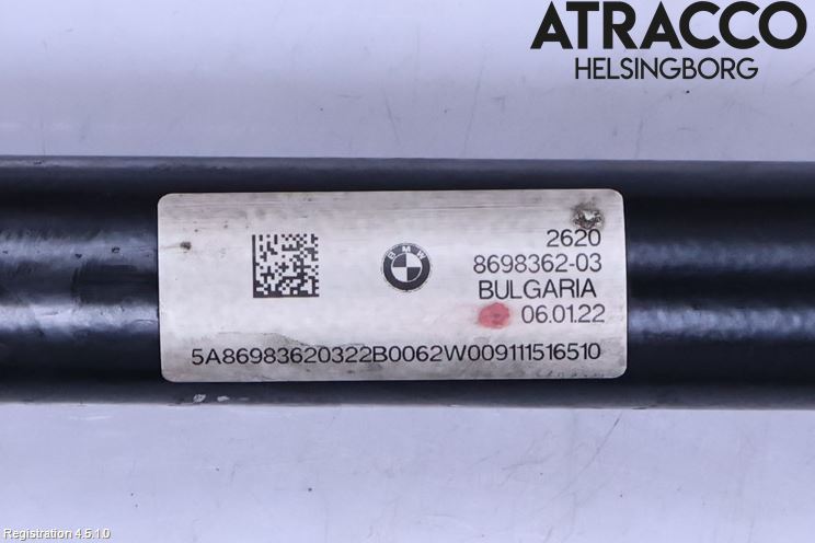 BMW 3 G20/G21/G80/G81 19- Mellanaxel Främre 4Wd