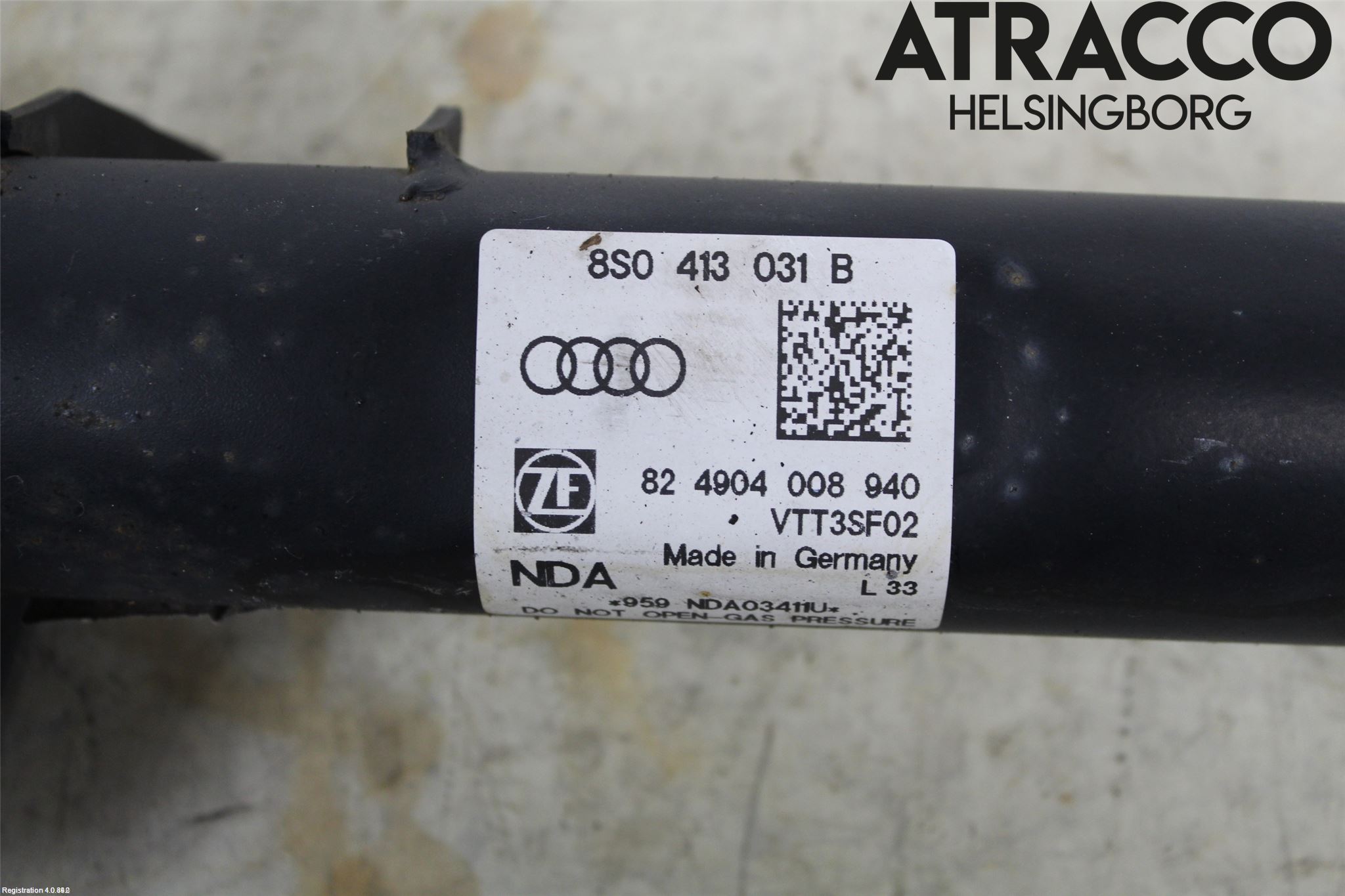 Audi TT/TTS/TT RS 15- Fjäderben Fram Höger