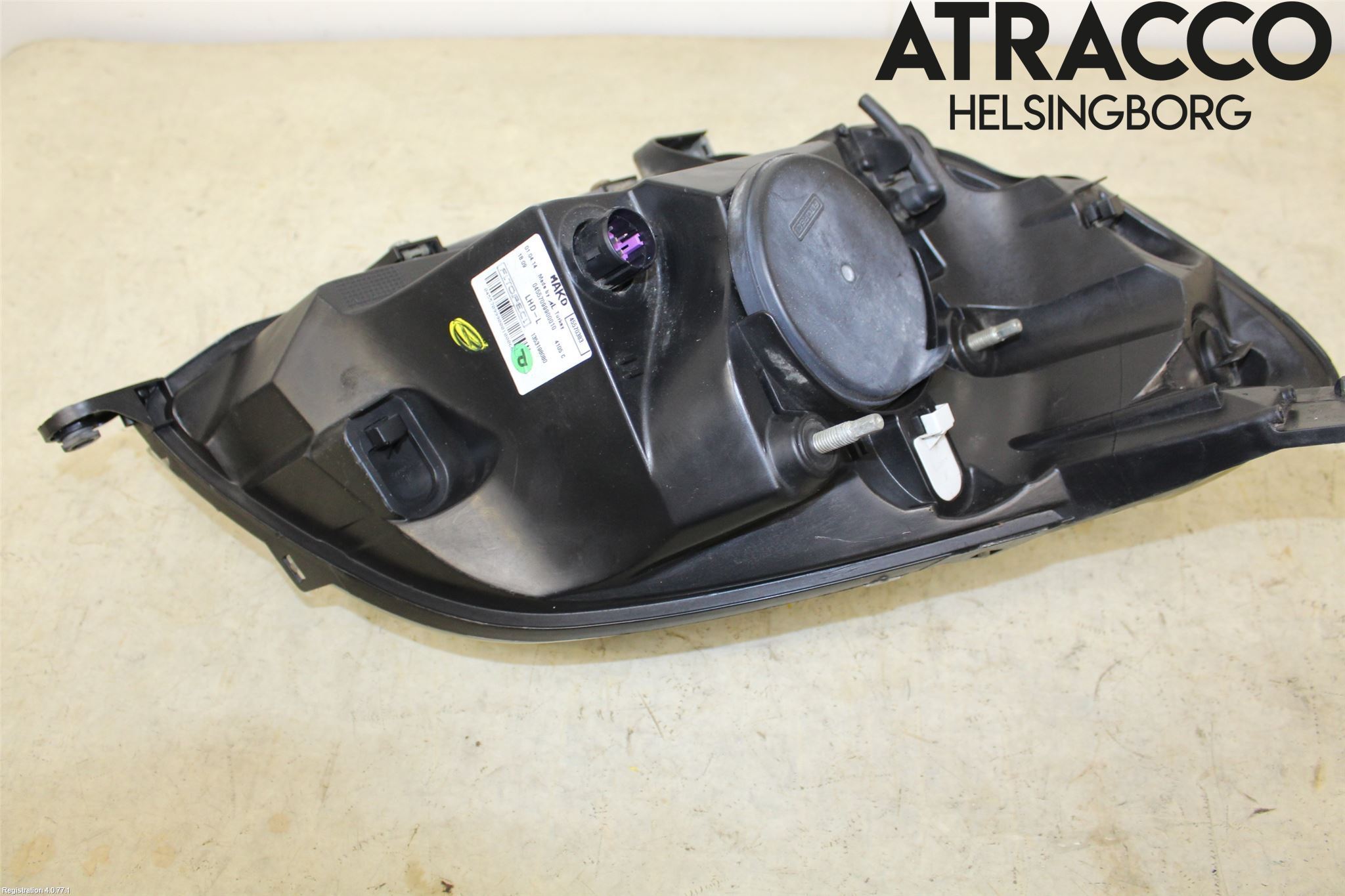 Fiat QUBO Strålkastare Vänster