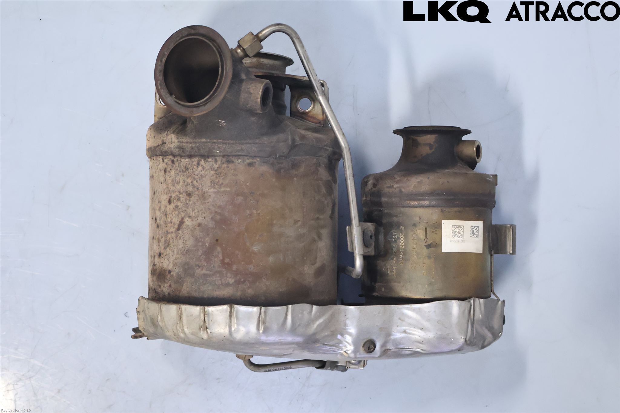 Volkswagen VW PASSAT 15-19 Avgas Partikelfilter