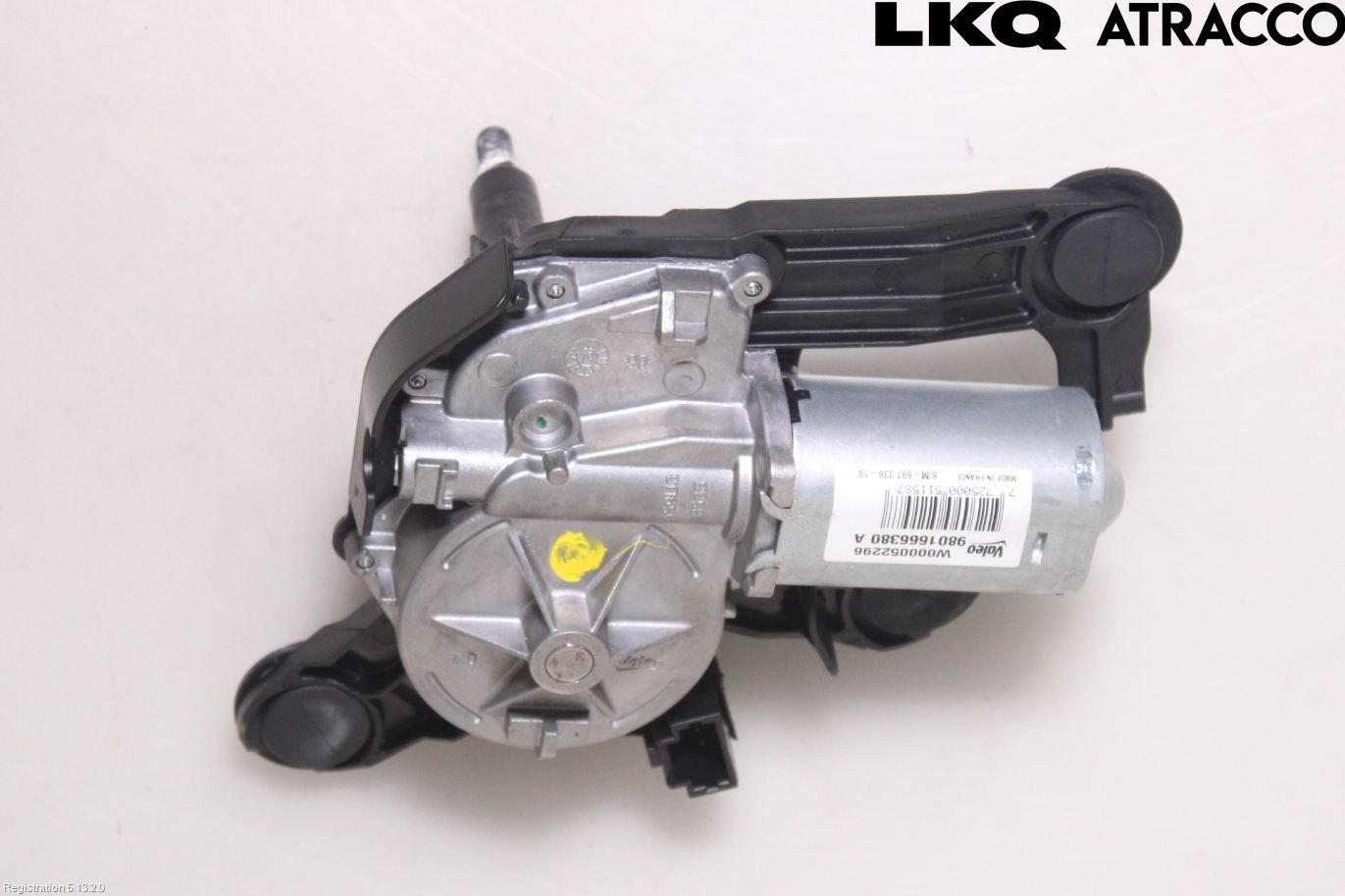 Citroen C4 CACTUS 14-20 Torkarmotor Baklucka