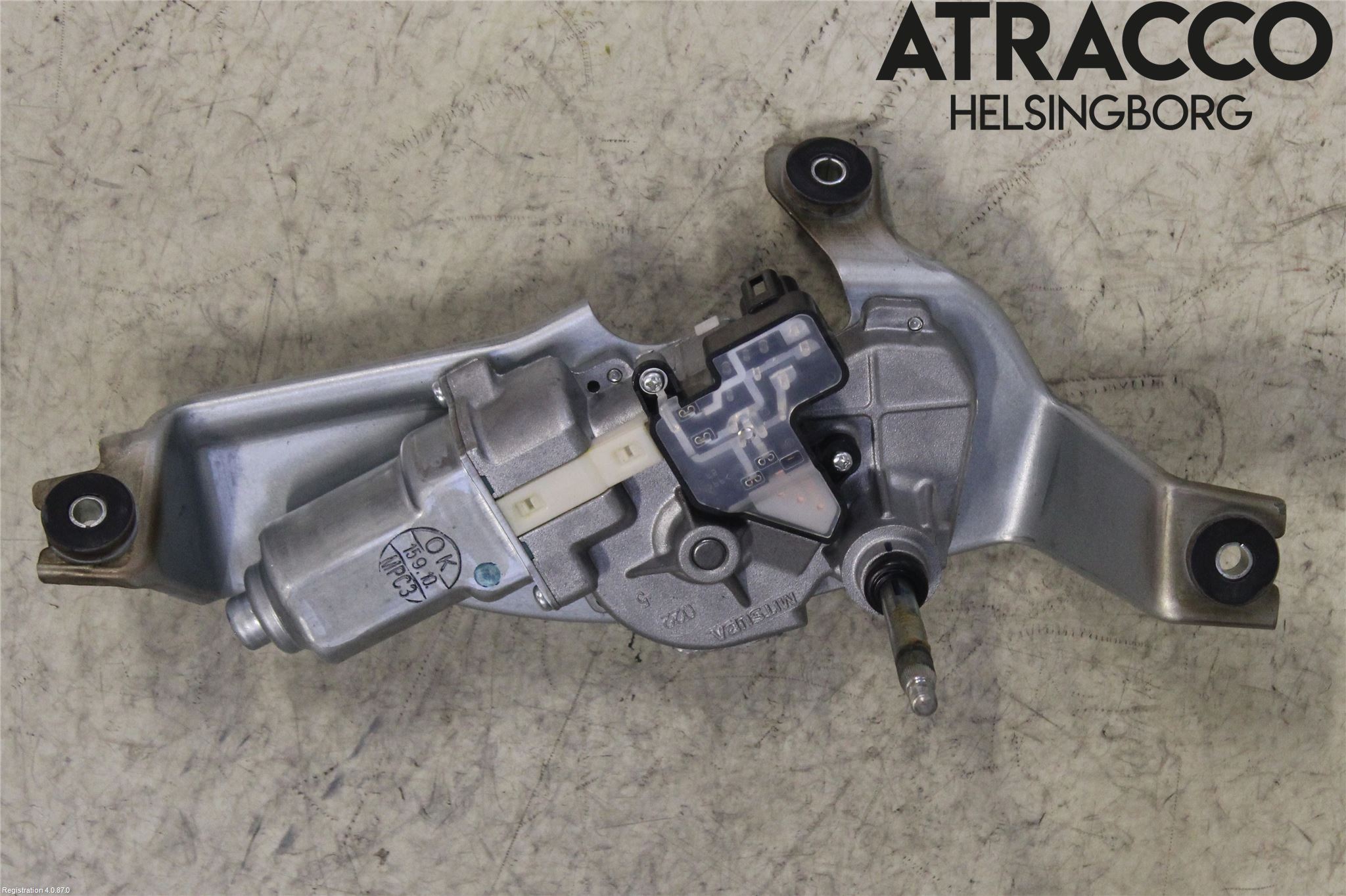 Mazda 3 III 14-19 Torkarmotor Baklucka