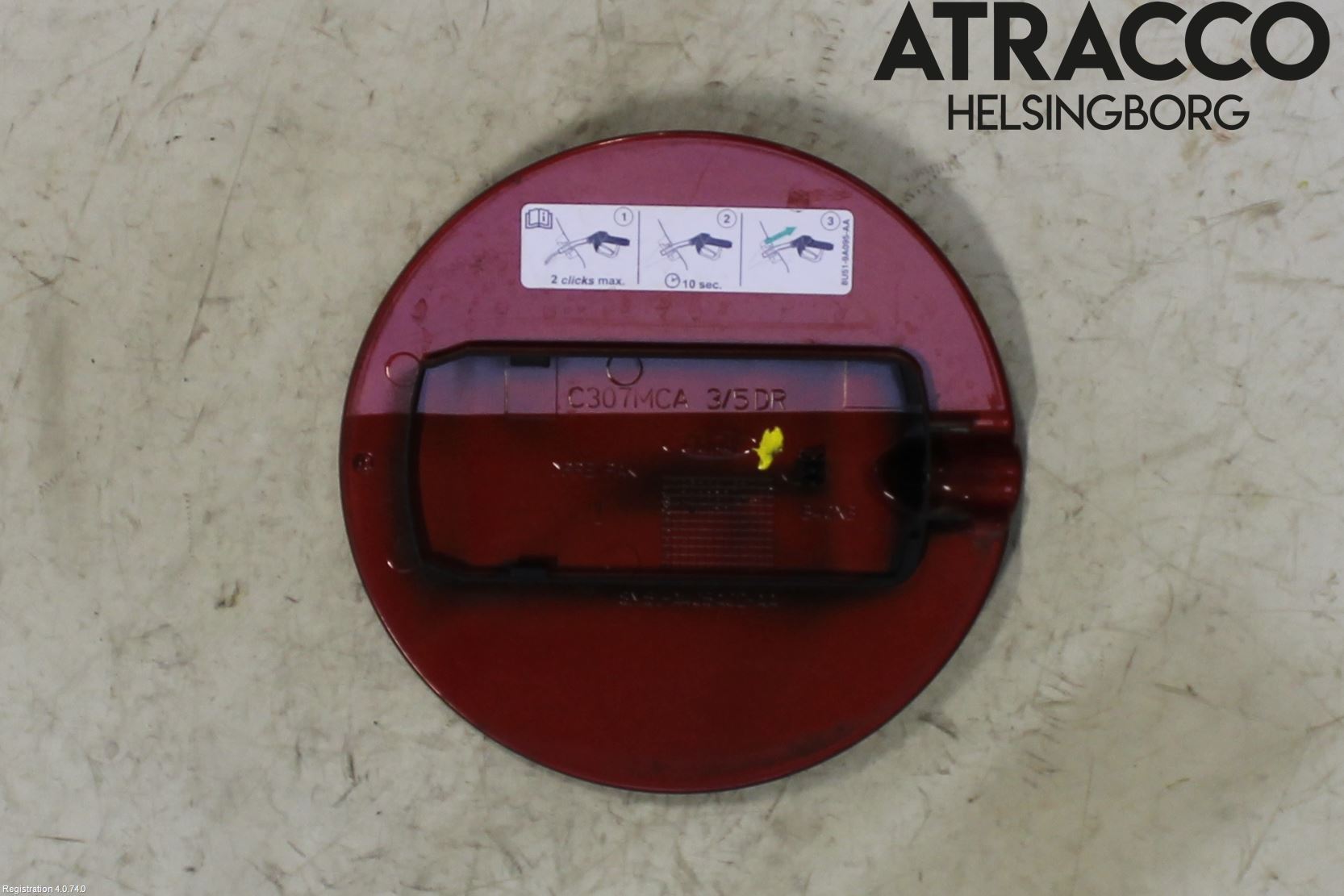 Ford FOCUS 08-11 Tanklucka