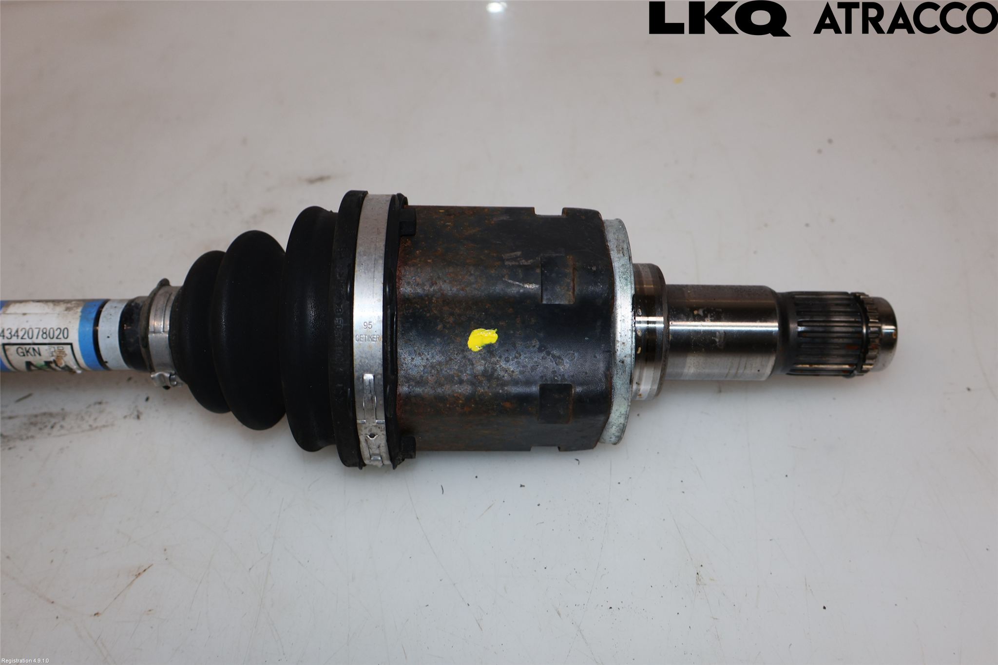 Lexus NX 300h 15-21 Drivaxel Fram Vänster
