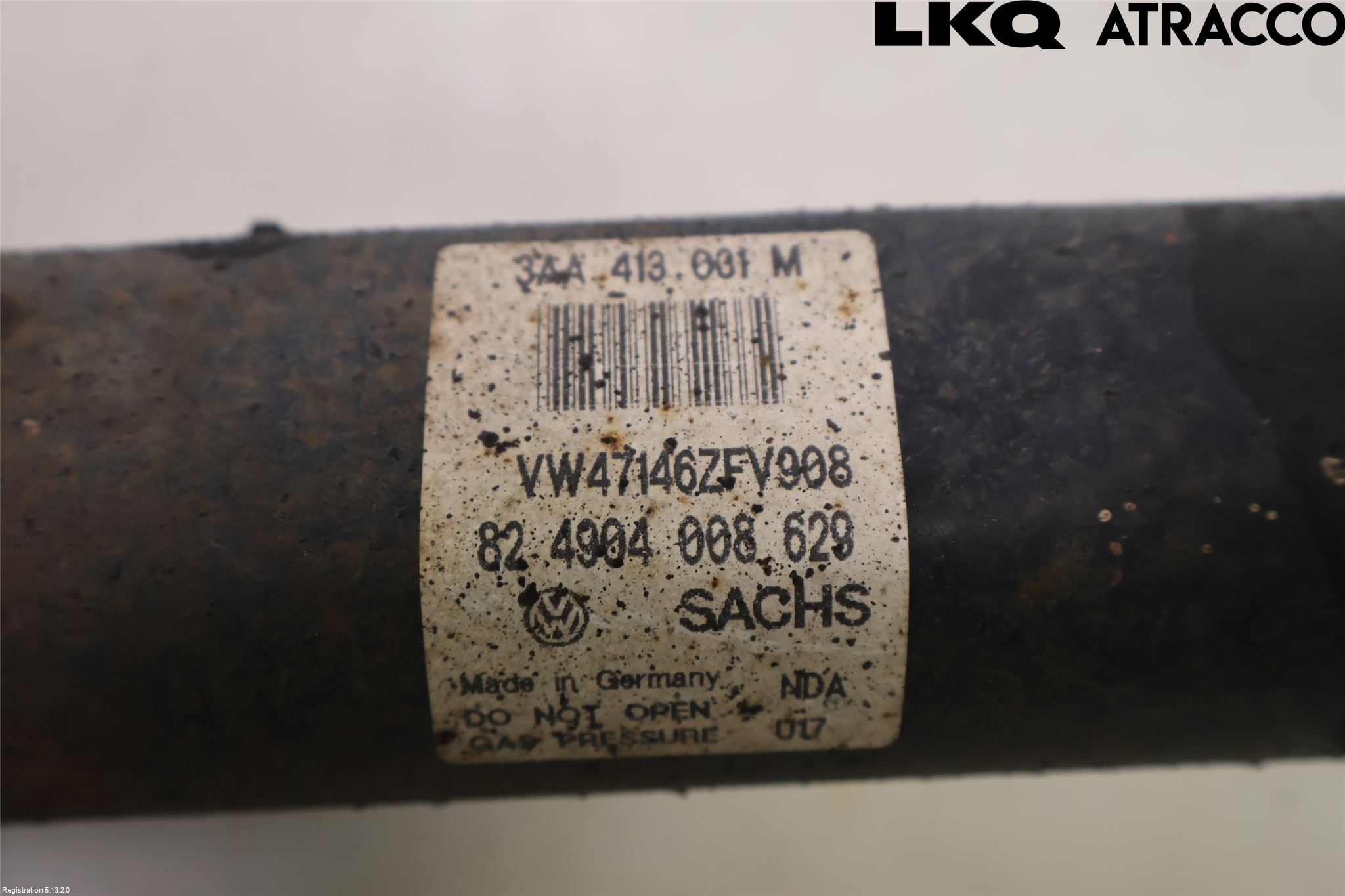 Volkswagen VW PASSAT 11-14 Fjäderben Fram Höger