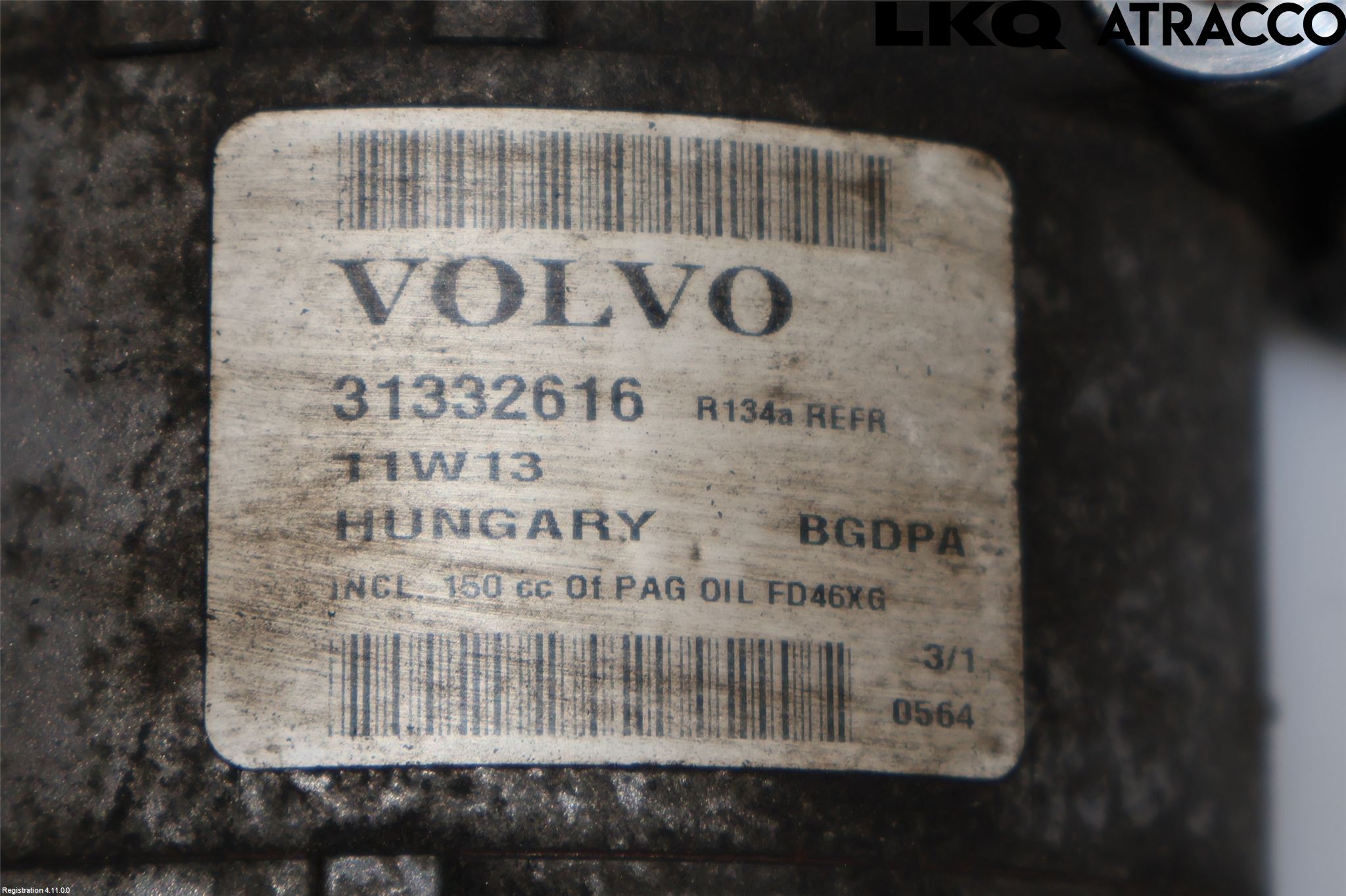 Volvo V70 08-13 Ac Kompressor