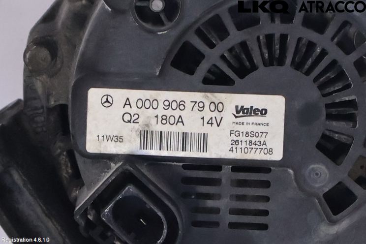 Mercedes-Benz MB E-KLASS (W212) 09-16 Generator