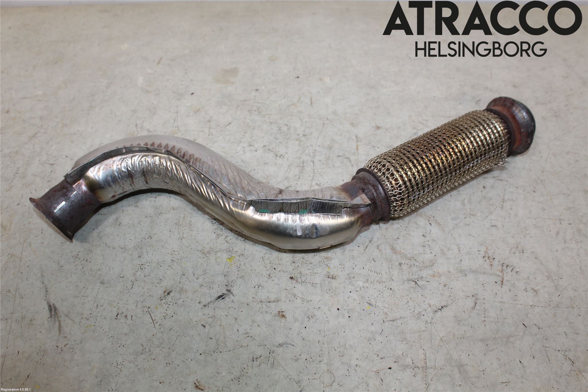 Peugeot 3008 17-24 Avgas Främre Rör