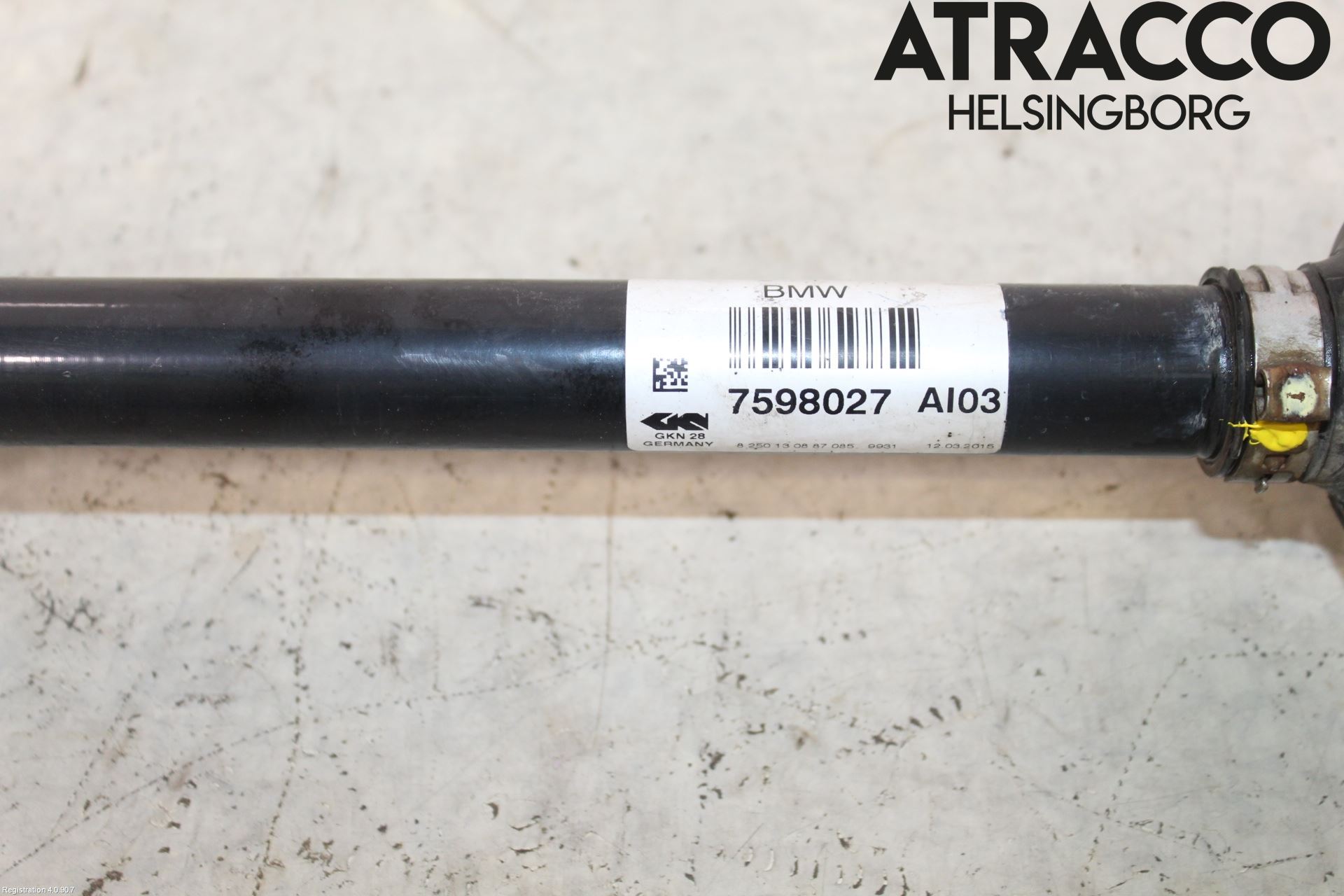 BMW X4 F26 14-18 Drivaxel Fram Vänster