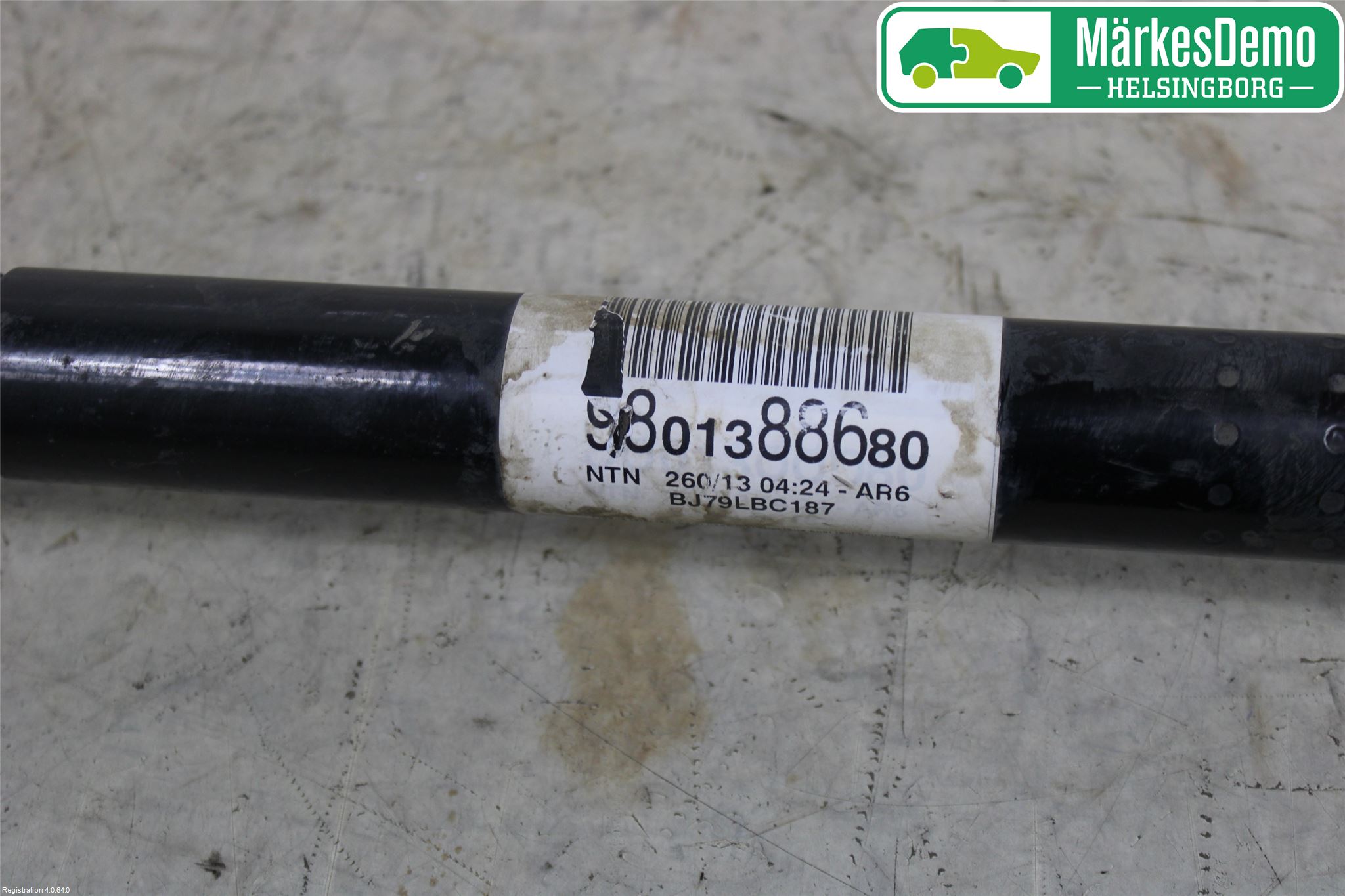 Citroen DS3 Drivaxel Fram Höger