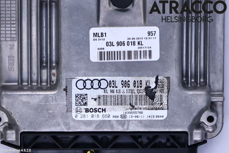 Audi A4 12-15 Styrenhet Inspump Diesel