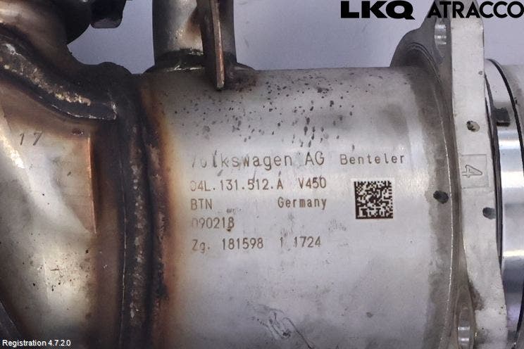 Audi A6/S6 4G 11-18 Avgaskylare