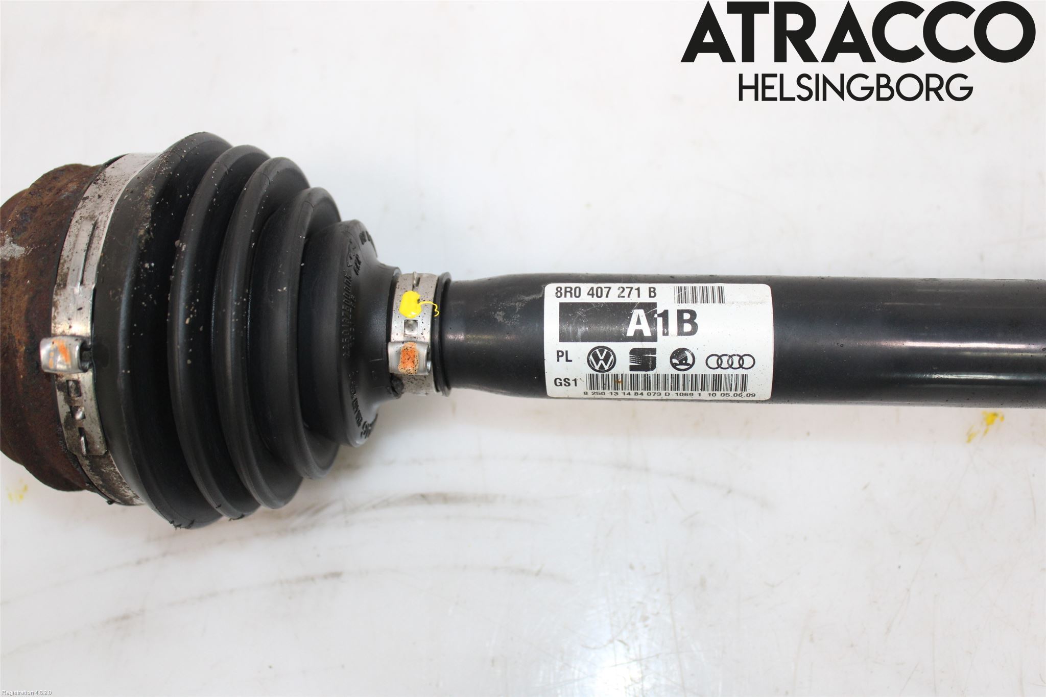 Audi Q5 09-16 Drivaxel Fram Vänster