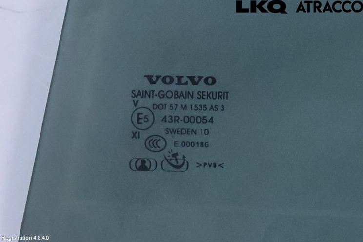 Volvo XC70 08-13 Dörruta Bak Vänster