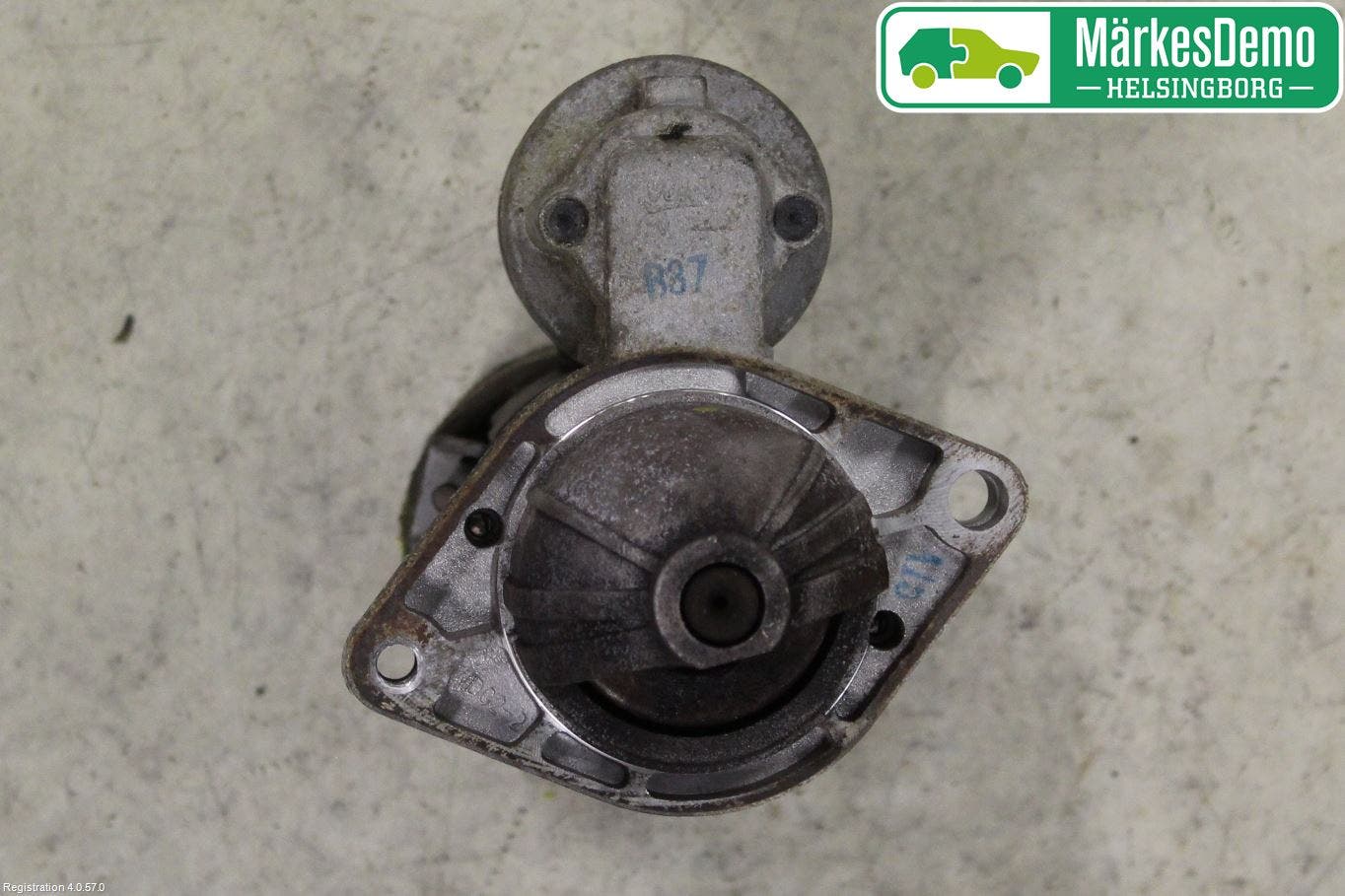 Fiat QUBO Startmotor Diesel