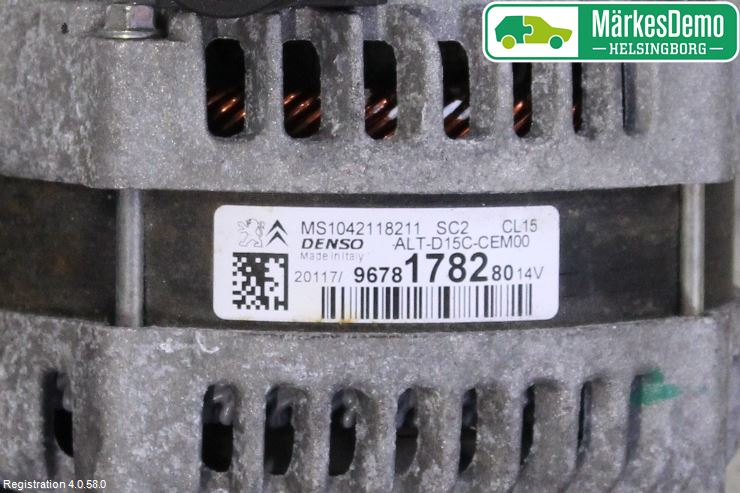 Peugeot 3008 17-24 Generator