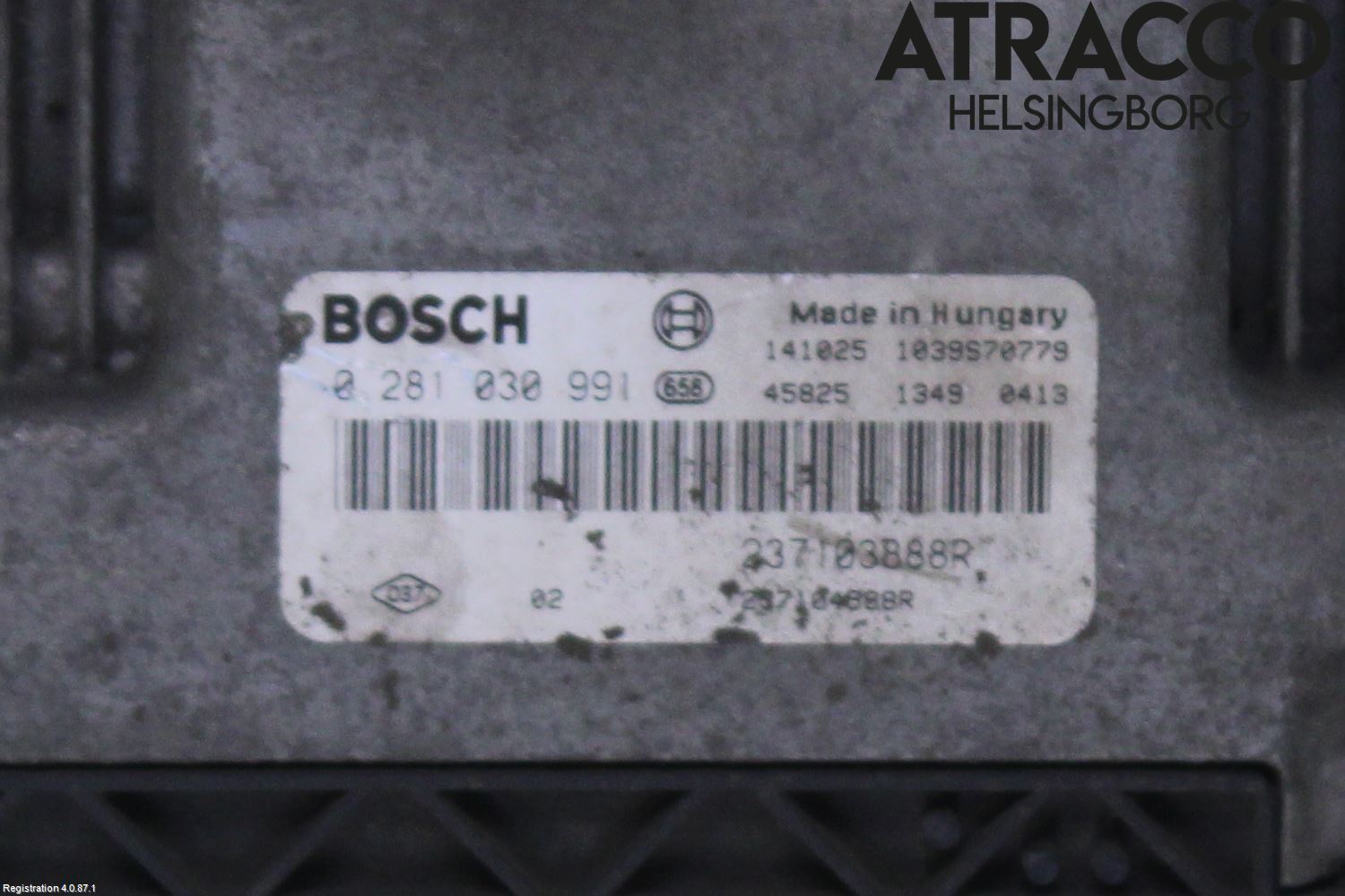 Opel VIVARO 15-19 Styrenhet Inspump Diesel