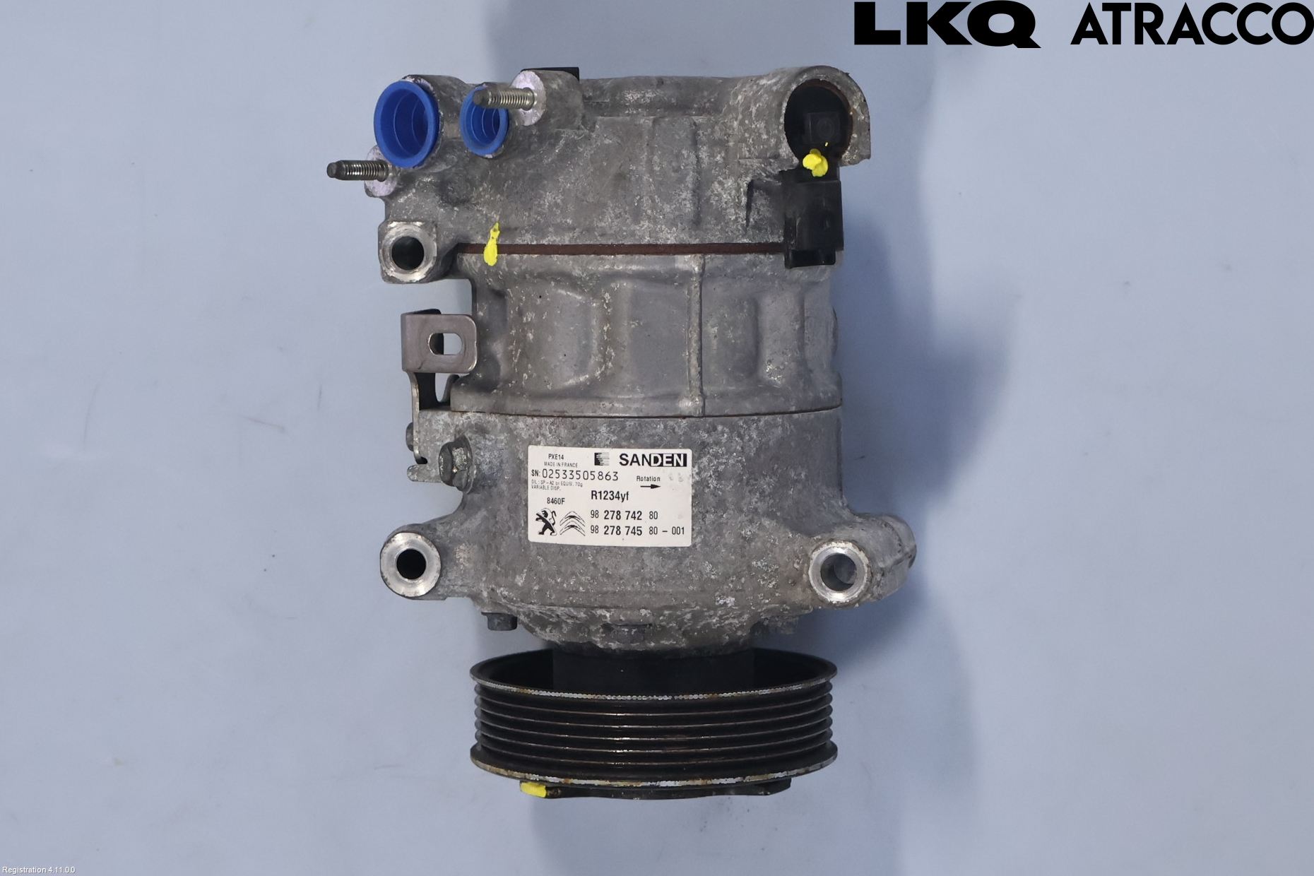 Peugeot 3008 17-24 Ac Kompressor