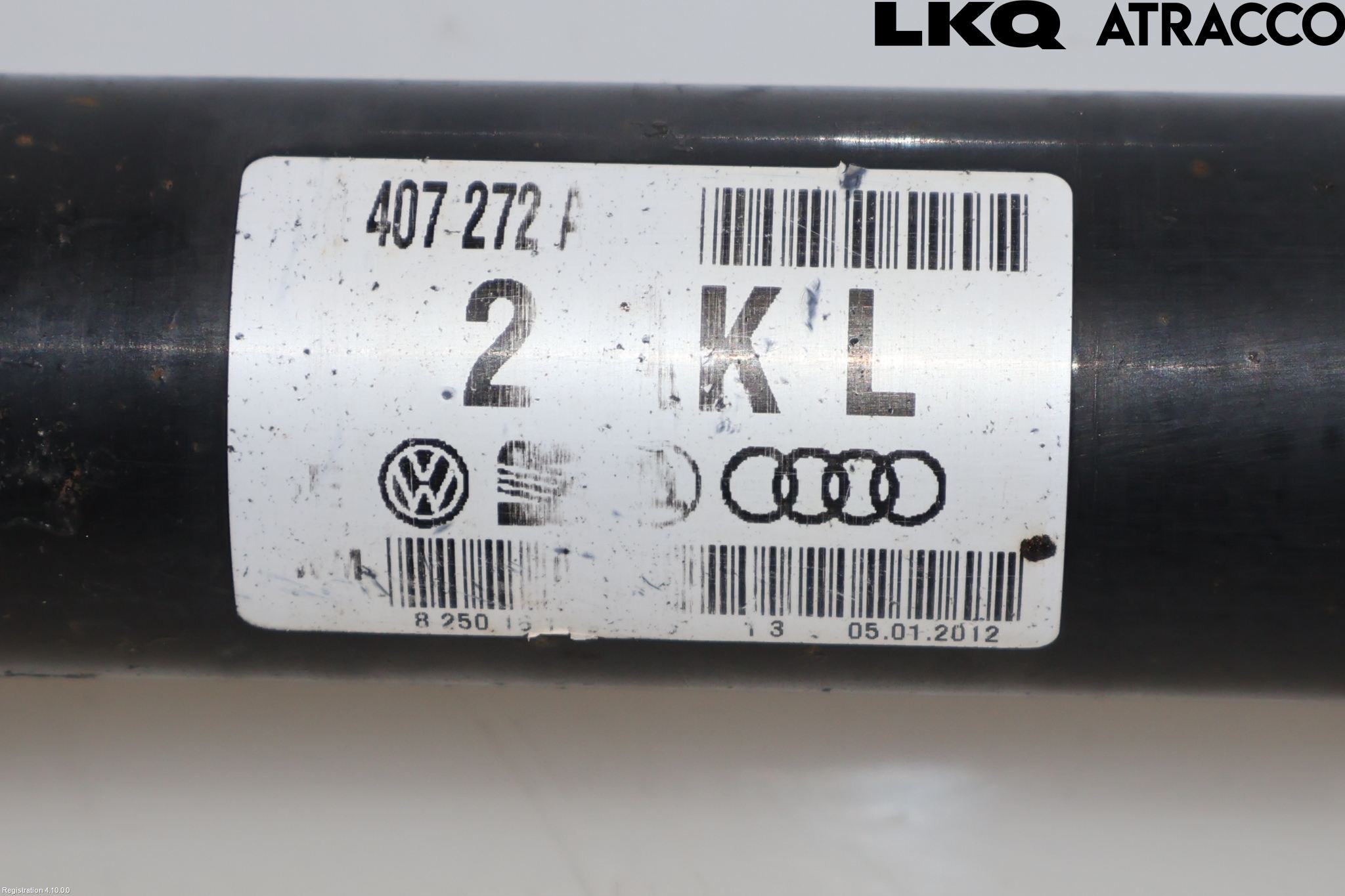Volkswagen VW PASSAT 11-14 Drivaxel Fram Höger