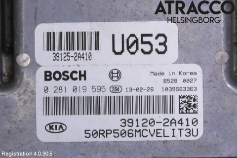 Kia CARENS III 13-19 Styrenhet Inspump Diesel