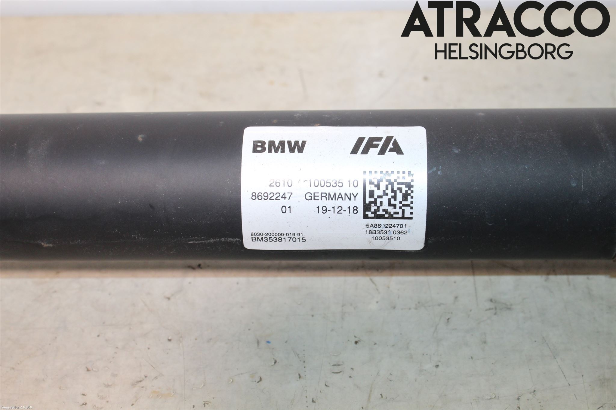 BMW X3 G01 18- Mellanaxel Komp