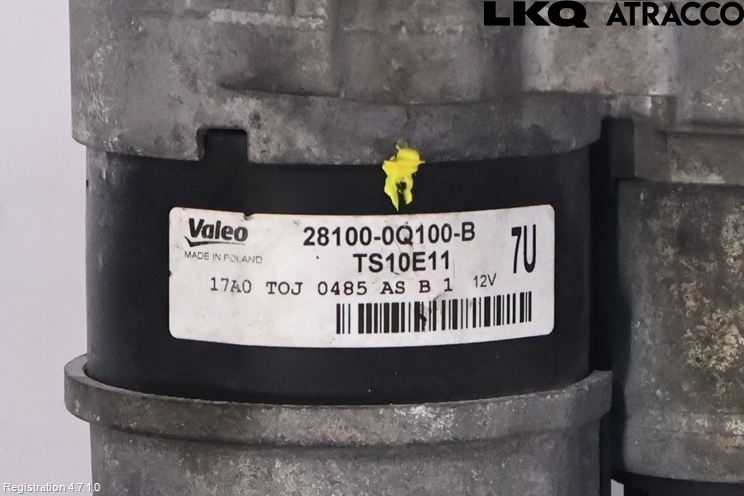 Toyota AYGO 15-21 Startmotor