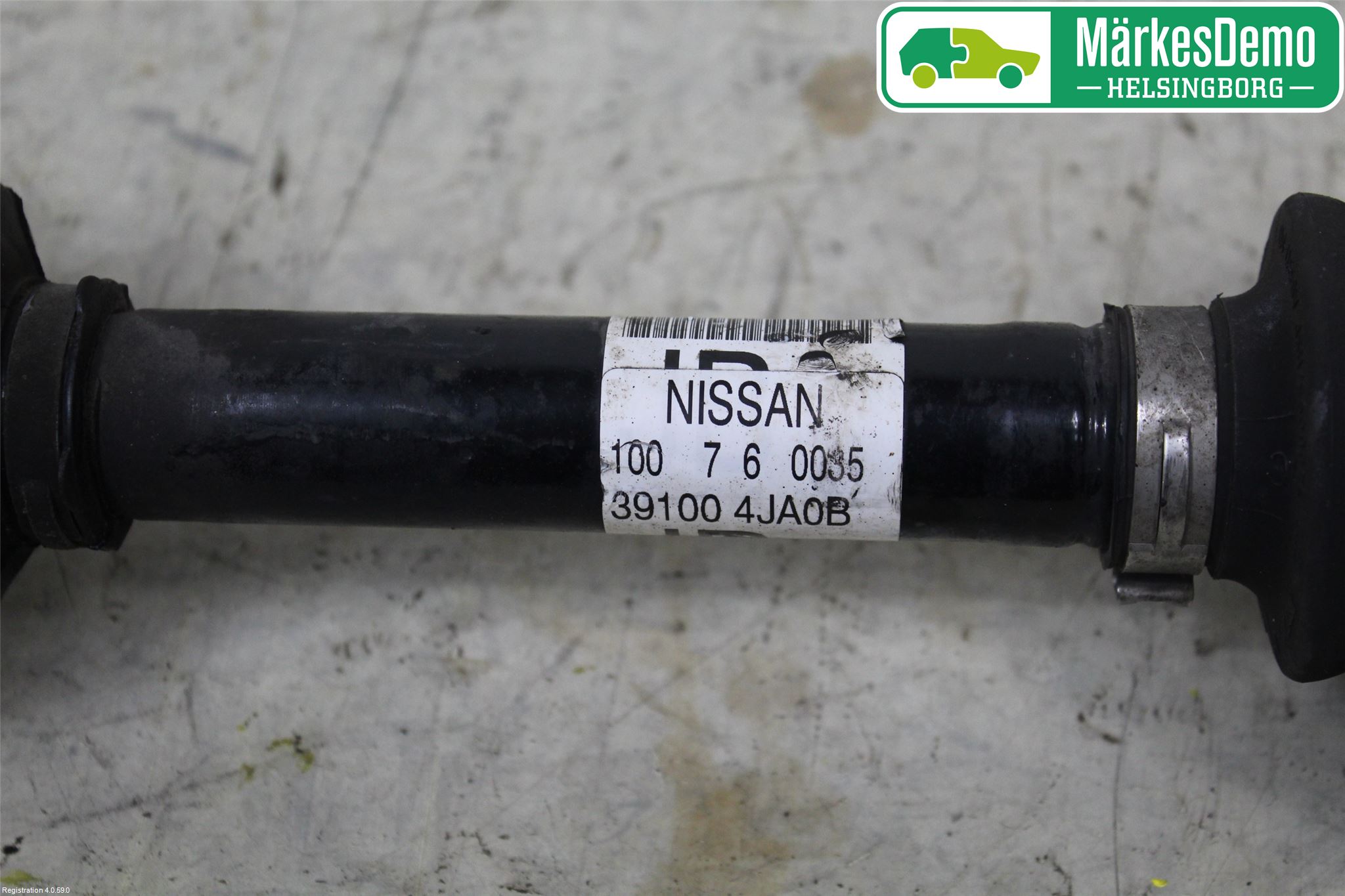 Nissan NAVARA, TREK-1 17-21 Drivaxel Fram Höger