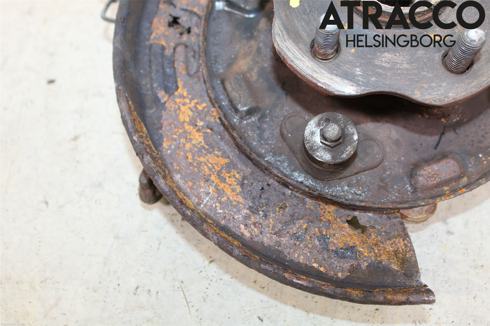 Lexus RX AL10 09-15 Hjullagerhus-Spindel Hö B