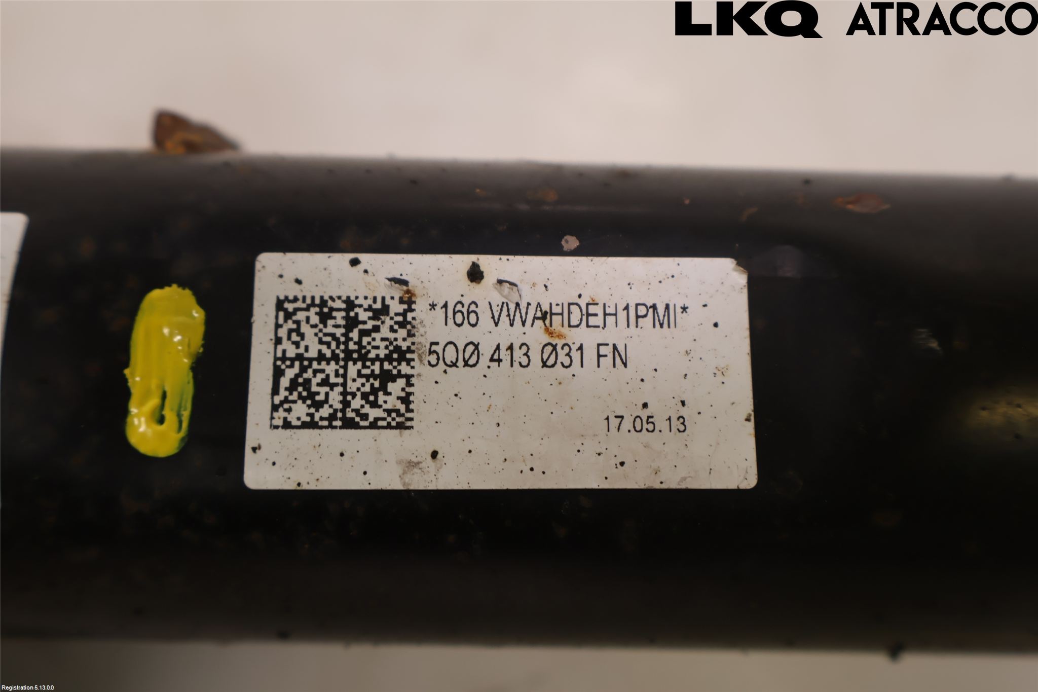 Volkswagen VW GOLF / E-GOLF VII 13-20 Fjäderben Fram Höger