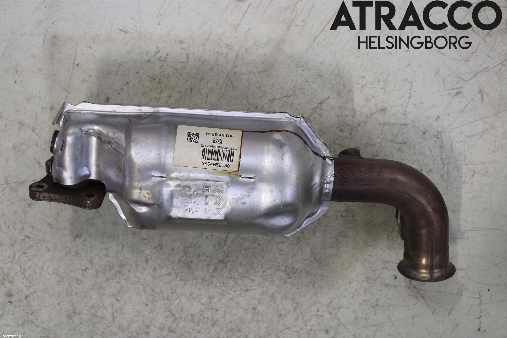 Citroen COTROEN C3 17-24 Katalysator