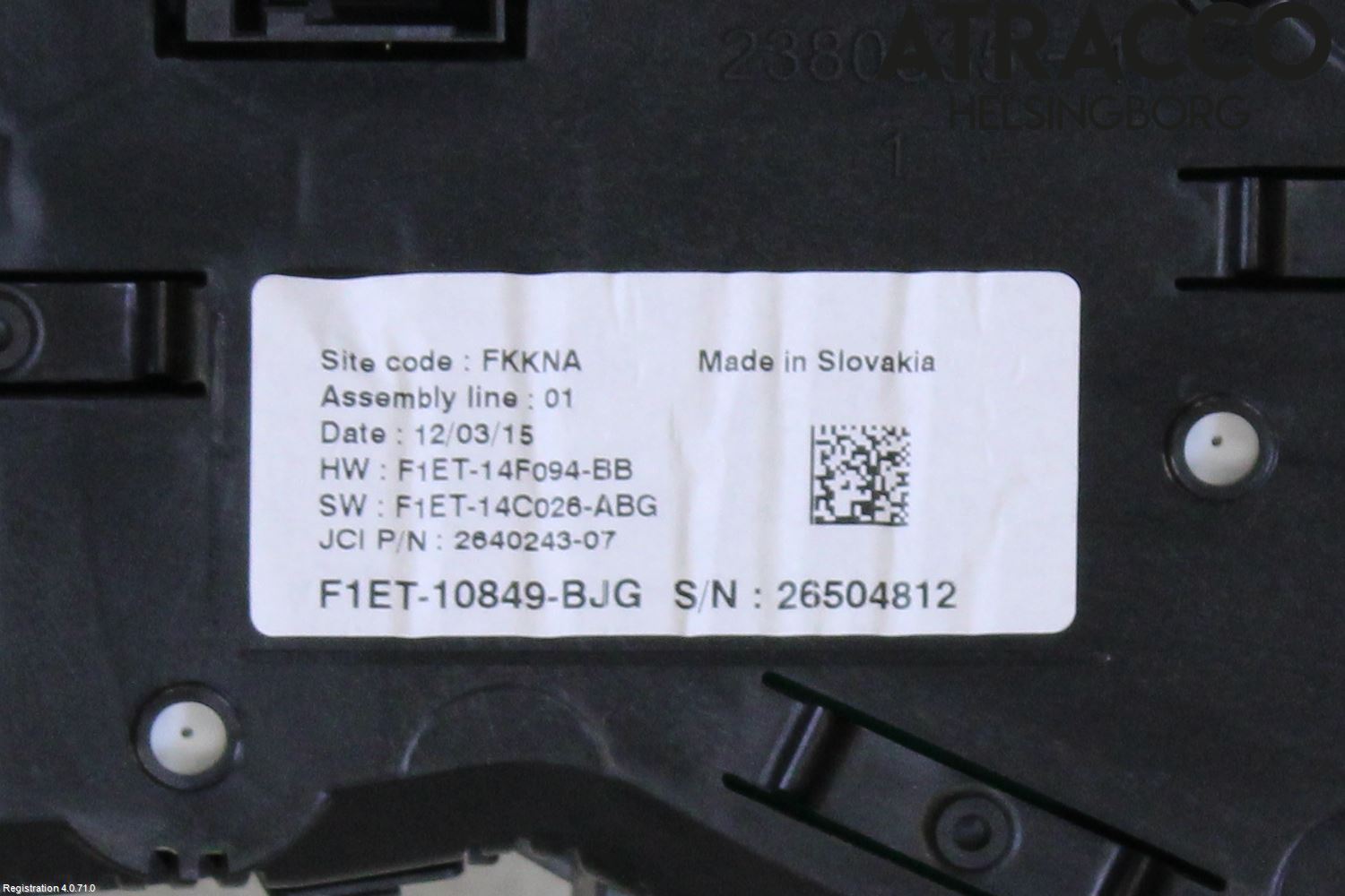 Ford FOCUS 15-18 Instrument Komb