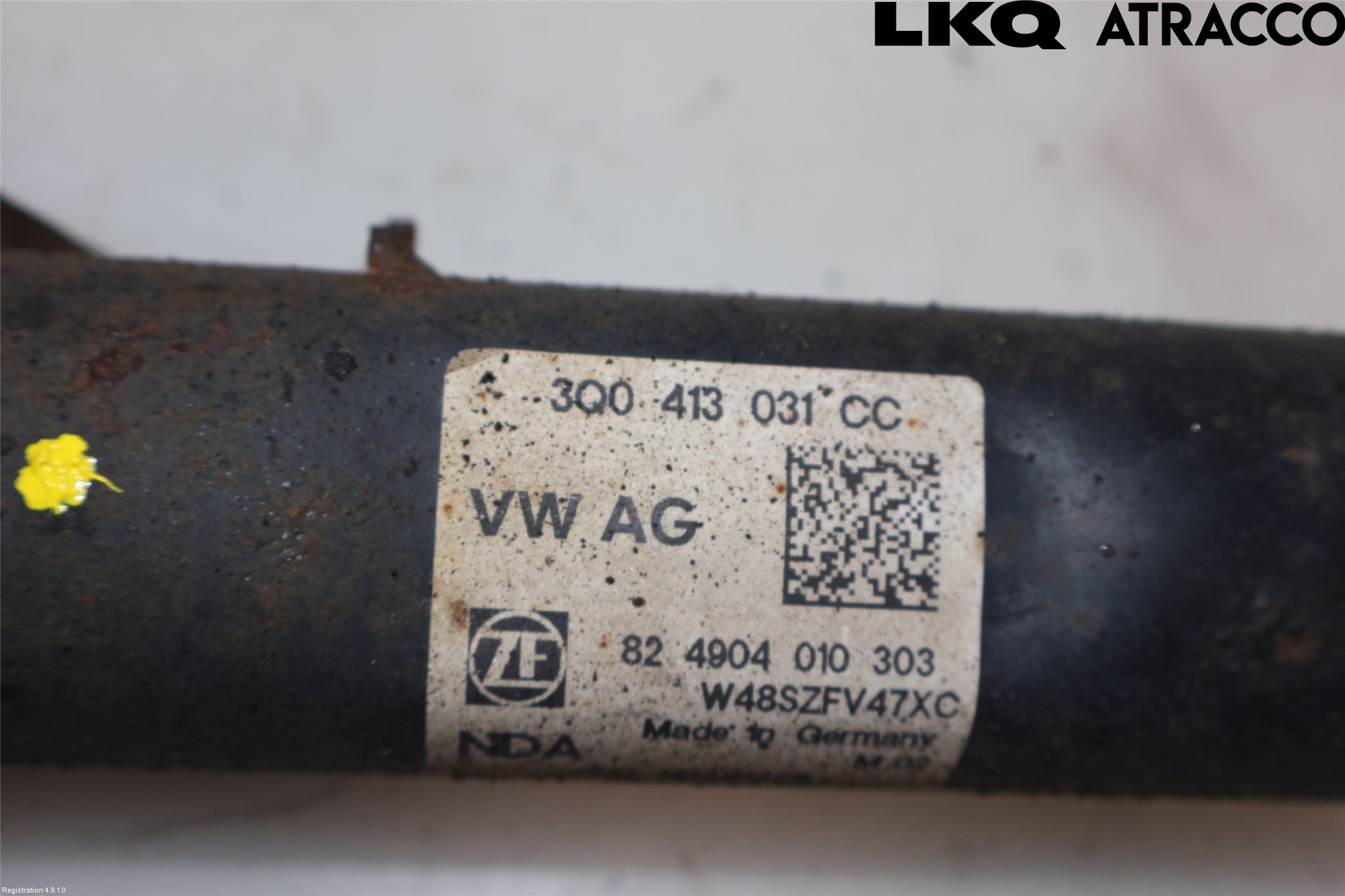Volkswagen VW PASSAT 15-19 Fjäderben Fram Vänster